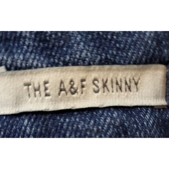 Abercrombie & Fitch Skinny Ankle jeans Blue Women’s Sz 29/31.5 - Picture 8 of 16